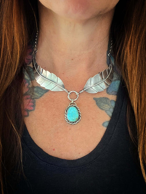 Detachable Leaf Choker